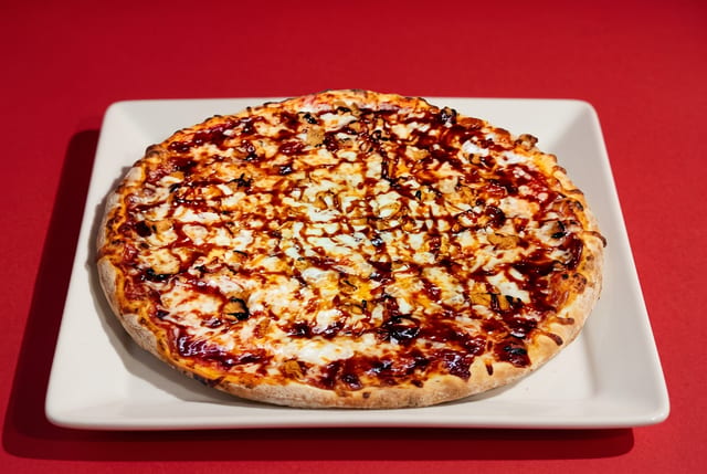 Barbecue Chicken Pizza.